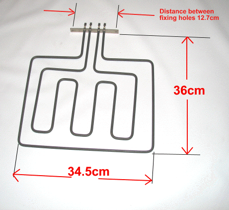 Electrolux grill element ELEZN34M