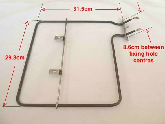 Flavel upper oven element ELEBK300003