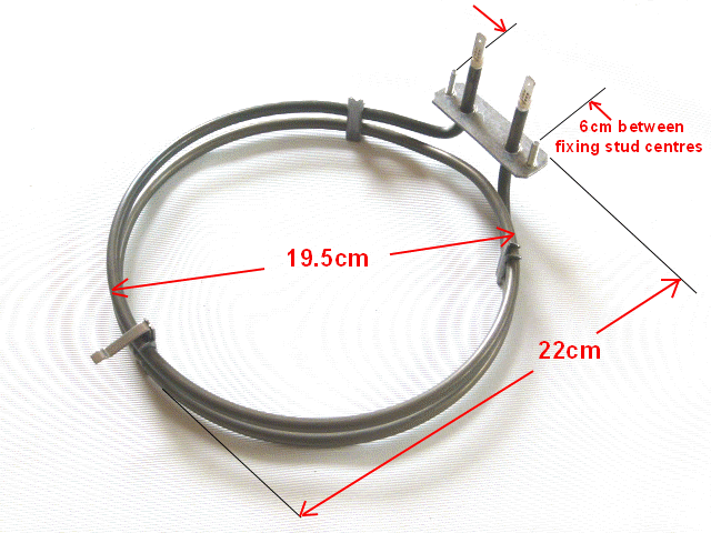Gorenje fan oven element ELEGOR9250