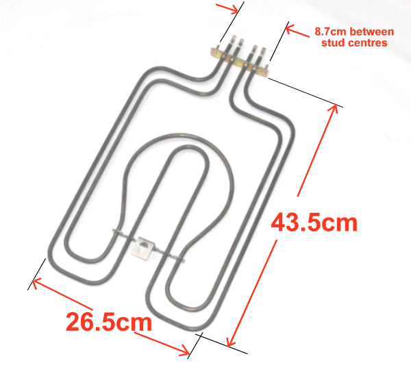 Gorenje grill element ELEBL2825