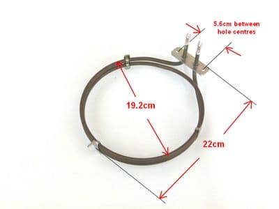 Howdens fan oven element ELEHY236IRCA