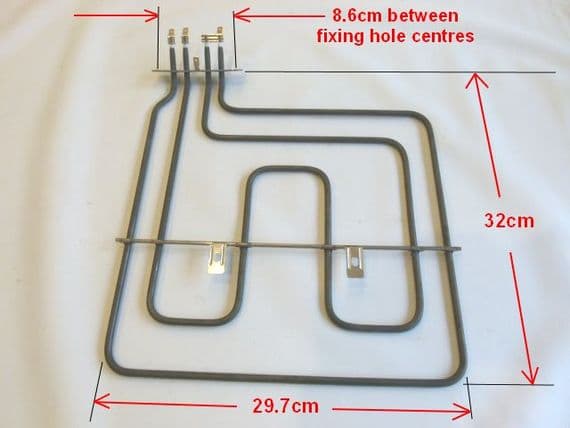Howdens grill element ELEBK300002
