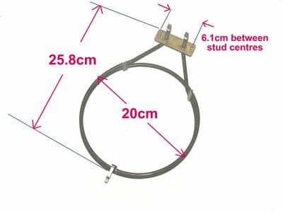 Hygena fan oven element ELEHY53