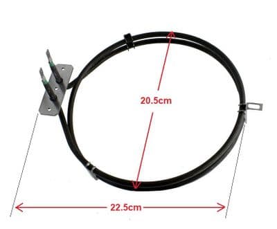 Indesit fan oven element ELEBK80012