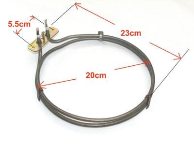 Kompact fan oven element ELECY03HBudget