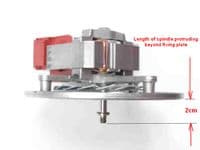Lofra convection fan motor MTRPS92