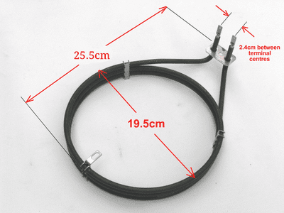 Neue fan oven element ELEZN4019