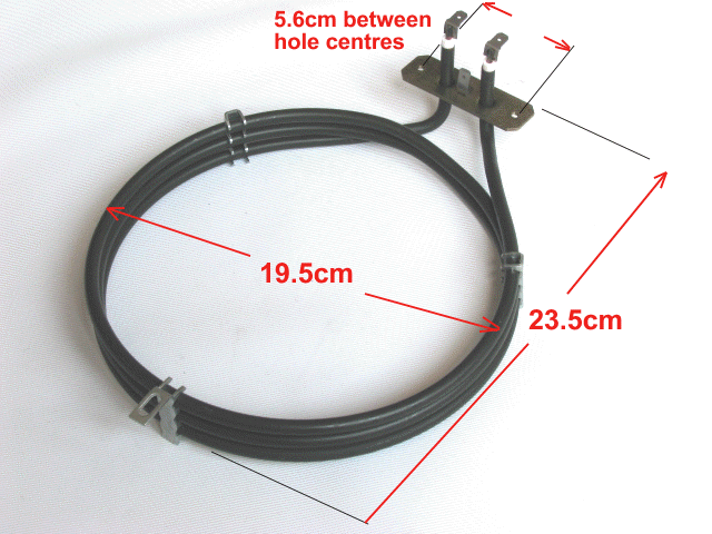 Siemens fan oven element ELEBS05