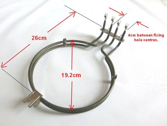 Siemens fan oven element ELENF1268