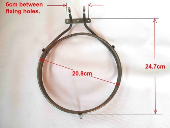 Siemens fan oven element ELENF1309