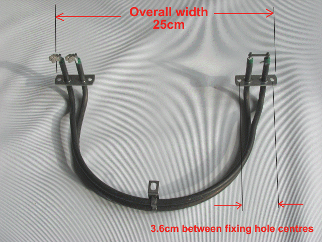 Siemens fan oven element ELENF43