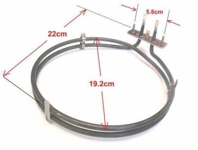 Smeg fan oven element ELEHP74