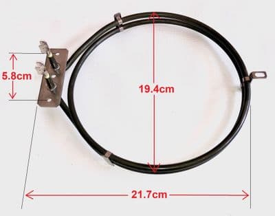 Smeg fan oven element ELESM90943
