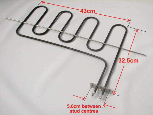 Smeg grill element ELESM0248