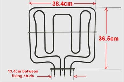 Smeg grill element ELESM90448