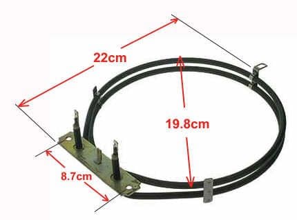 Tecnocook fan oven element ELEPS03