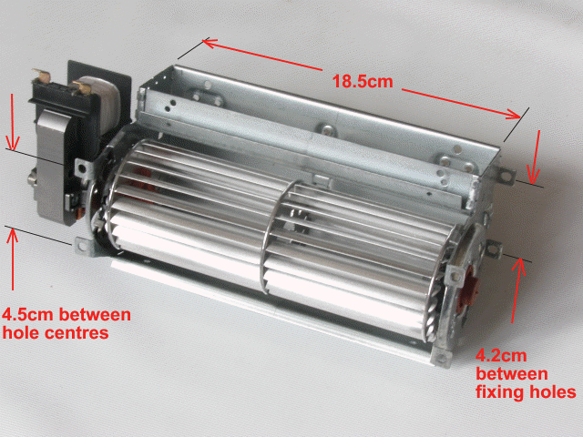 Universal cooling fan motor MTRUN60