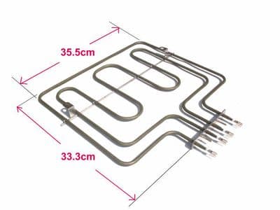 Zanussi grill element ELEZN07