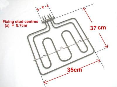 Zanussi grill element ELEZN2031