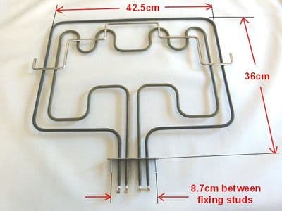 Zanussi grill element ELEZN3016
