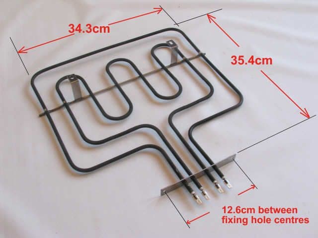 Résistance ELECTROLUX RESISTANCE GRILL 1650W 800W FOUR ELECTRO - Foto 6