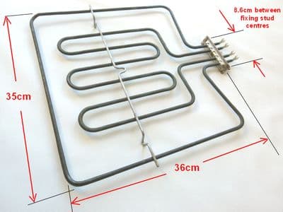 Zanussi grill/oven element ELEZN3006