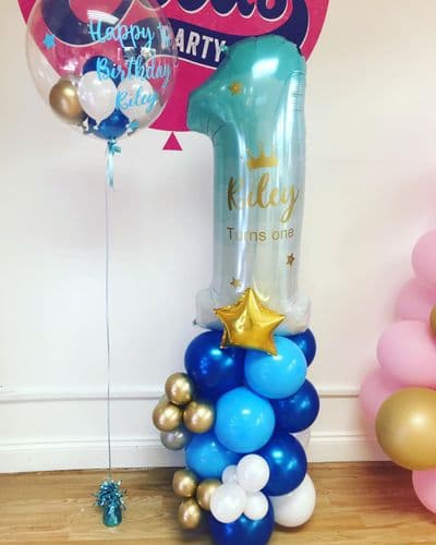 1st Birthday Balloon Package