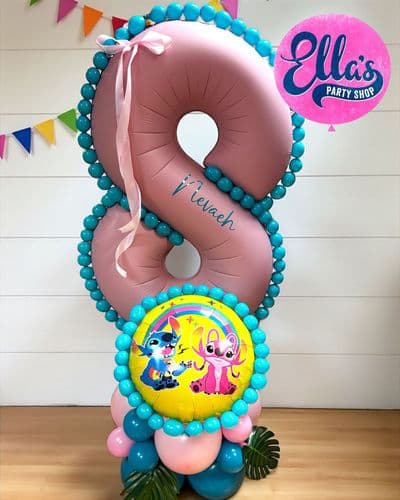 Beaded Lilo & Stitch Deluxe Number Stack