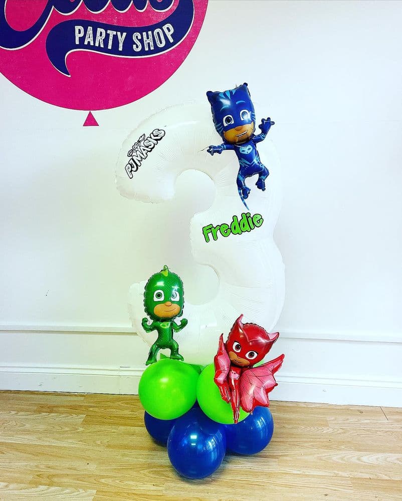 Bespoke PJ Masks Number Display