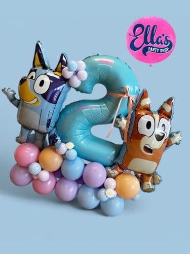 Bluey & Bingo Deluxe Themed Number Stack