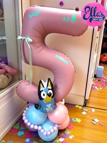 Bluey Themed Number Stack