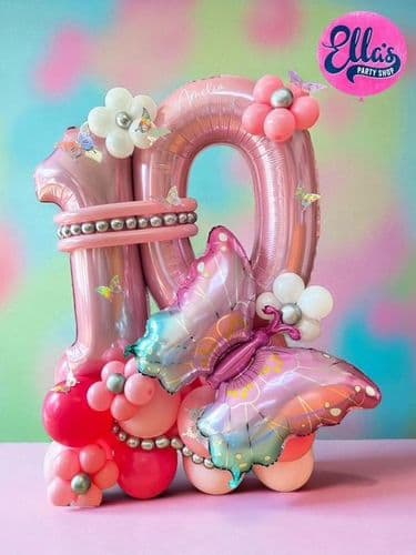 Butterfly Deluxe Number Stack Display