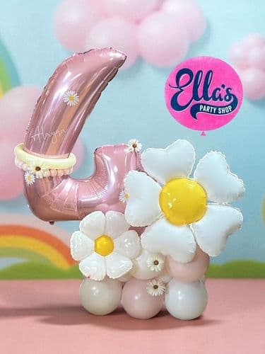 Daisy Themed Deluxe Number Stack