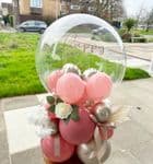 Deluxe Table Top Personalised Bobo Bubble Balloon