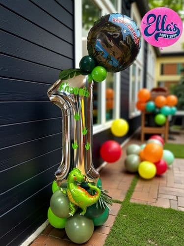 Dino Fun  Number Display