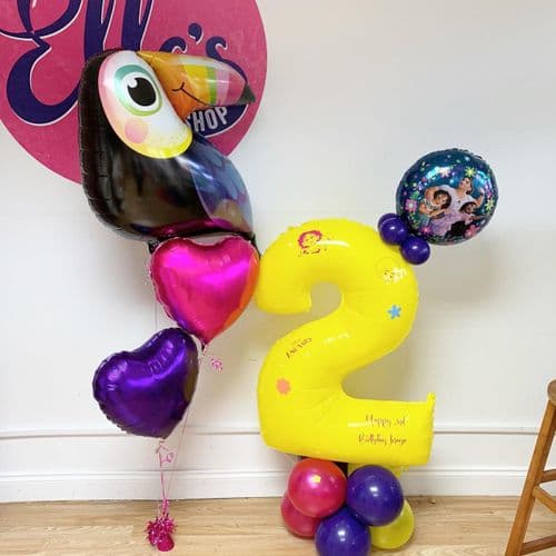 Encanto Balloon Number Stack