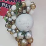 Eucalyptus and Almond Personalised Balloon Hug