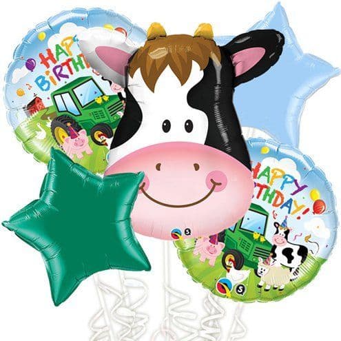 Farmyard Theme  Helium Balloon Bouquet