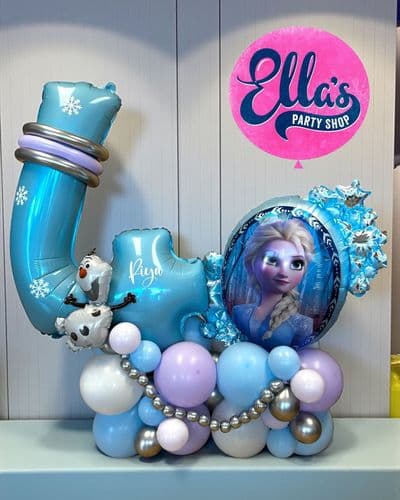 Frozen Themed Deluxe Number Display