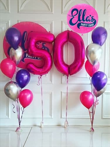 Helium Balloon Number Packages