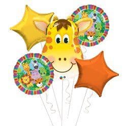 Jungle Theme  Helium Balloon Bouquet