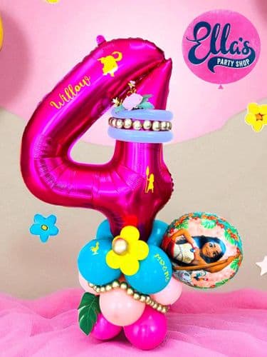 Moana Beaded Themed  Number Stack