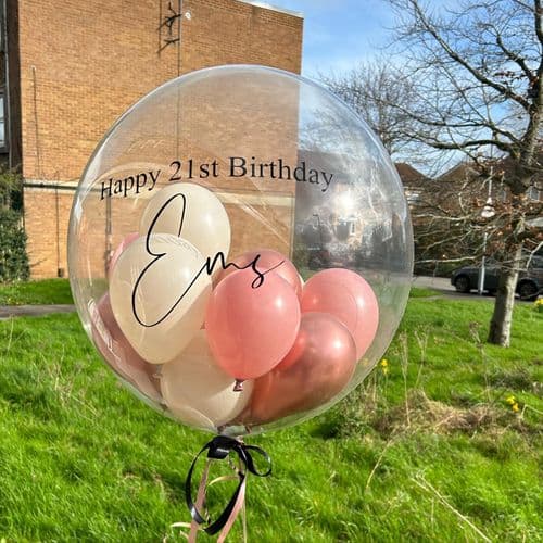 Personalised Bubble Balloon