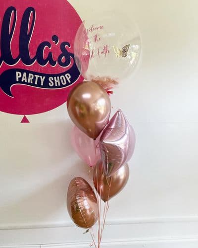 Personalised Bubble Balloon Bouquet