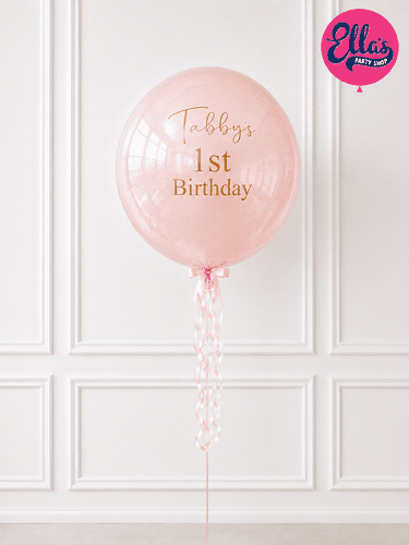 Personalised Glass Bubble Balloon