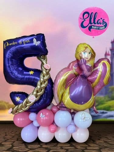 Rapunzel Deluxe  Balloon Display