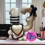 Sephora Nudes & Pinks Themed Number Display