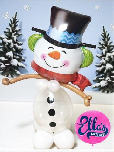 Snowman Balloon Model