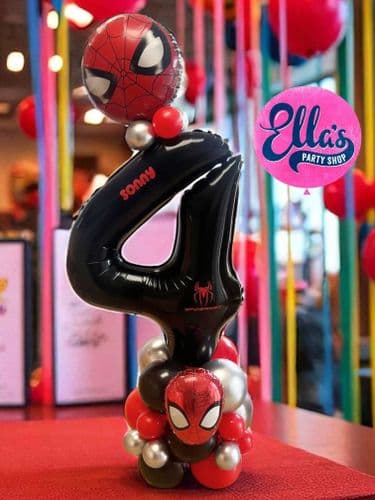 Spiderman Themed Number Stack