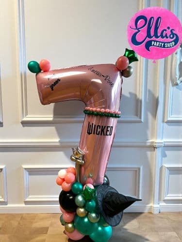 Wicked Themed Number Stack